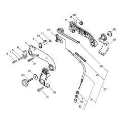 Throttle for ECHO PB-650
