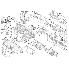 Rotary Hammer Assembly for Bosch
