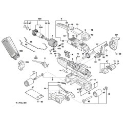 Belt Sander Assembly for Bosch