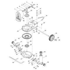 Pump Assembly for Wacker PD3B