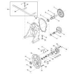 Gearbox Assembly for Wacker PDI3