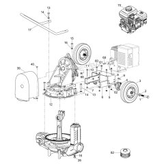 Pump Assembly for Wacker PDT3A