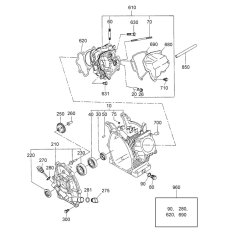 Crankcase Assembly for PG2 Pump
