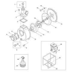 Wacker PG3 Pump Assembly