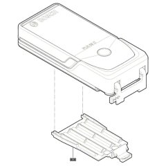 Distance Measuring Unit for Bosch PLR 50