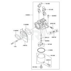 Carburettor for Kawasaki PP4000