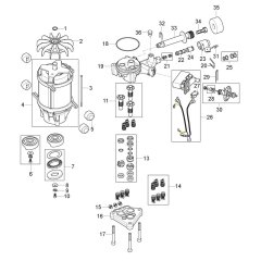Motor Pump Assembly for Nilfisk