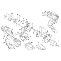 Drill Driver Assembly for Bosch