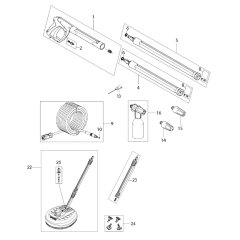 Husqvarna PW 345C Accessories