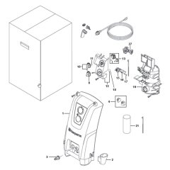 Front Assembly for Husqvarna PW 480