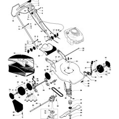 Flymo QS5160HW Assembly