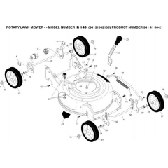 Drive Assembly for Husqvarna R145