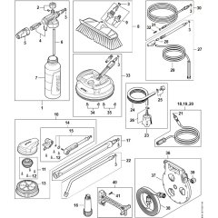 Stihl RE 150 PLUS Accessories