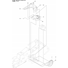 Cover-1 Assembly for Husqvarna