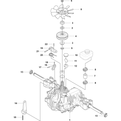 Transmission Assembly for Husqvarna