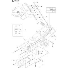 Steering Assembly for Husqvarna