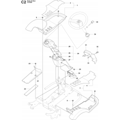 Cover Assembly for Husqvarna