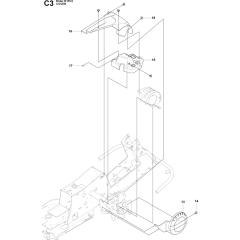 Cover-1 Assembly for Husqvarna