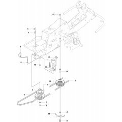 Transmission Assembly for Husqvarna