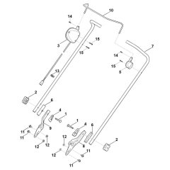 Handle for Stihl RMA 253.0