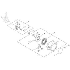 Recoil Starter for ECHO RM-4300