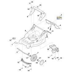 Front Axel Housing for Stihl