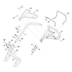 Handle for Stihl Mower