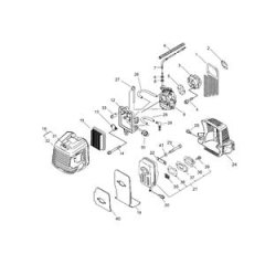 Muffler & Air Cleaner for ECHO