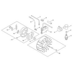 Magneto & Clutch for ECHO RM-510ES