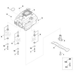 Engine & Blade Assembly