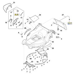 Housing Assembly for Stihl RM 453.3 T