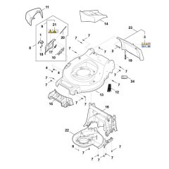 Housing Assembly for Stihl RMA 253.3