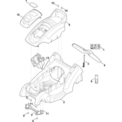 Housing for Stihl RMA 339.0