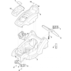 Housing for Stihl RMA 339.0 C
