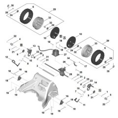 Drive Assembly for Stihl RMA 750.0 V