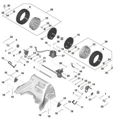 Drive Assembly for Stihl RMA 756.0 V