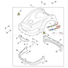 Stihl RMI 522.0 C Cover