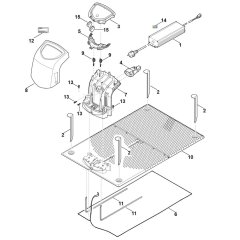 Docking Station for Stihl RMI 632.1