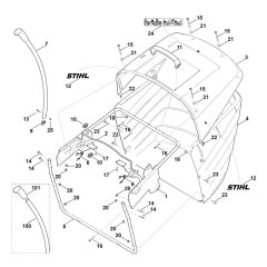 Grass Catcher Bag for Stihl