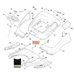 Cover for Stihl RT 5097.1 Z
