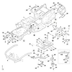 Frame for Stihl RT 6112.1 ZL
