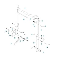 Handle Assembly for Husqvarna