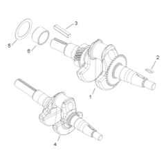 Crankshaft for Kohler SH255