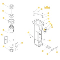 Epiroc SRB 135 HD Breaker Parts