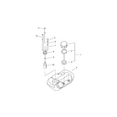 Fuel Tank for ECHO SRM-265ES/U