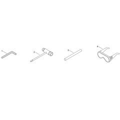 ECHO SRM-265ES/U Tools