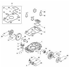 Lower Housing, Chassis Assembly for Stihl iMOW 3.0 EVO Mower