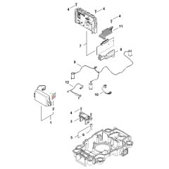 Electric Assembly for Stihl iMOW 4.0 EVO Mower