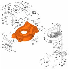 Housing Assembly for Stihl RM 756 YC Mower