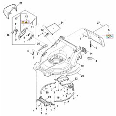 Housing Assembly for Stihl RMA 453.3 PV Mower